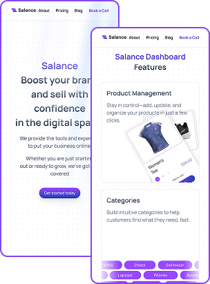 salance project screenshot